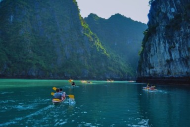 Dark and Bright Cave - Lan Ha bay - Tuan Chau Marina – Hanoi (B, Br)